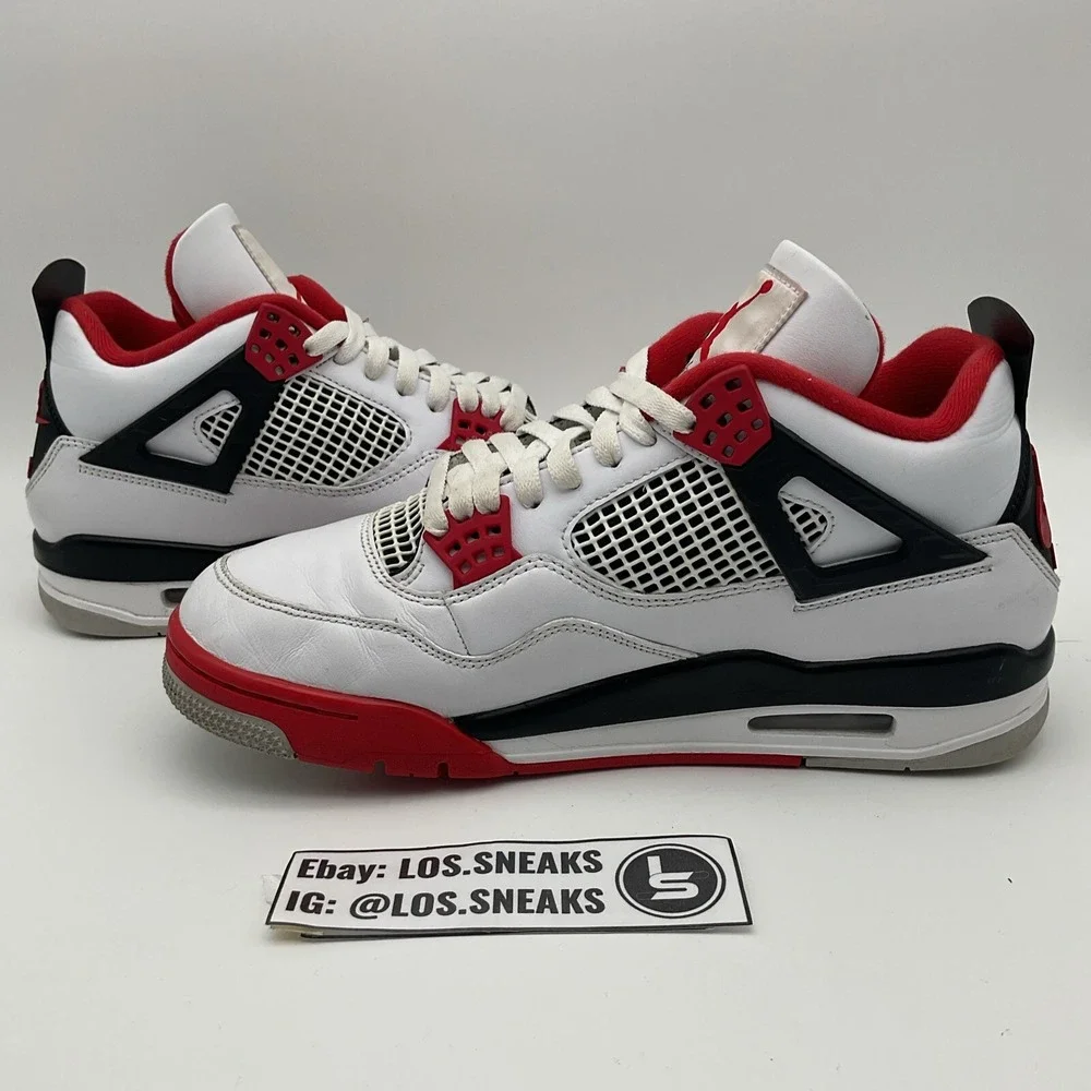 Size 9.5 - Jordan 4 Retro‎ OG Mid Fire Red (DC7770-160)